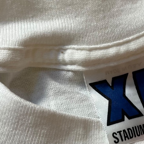 Charlotte Hornets vs Cavs NBA Vintage T-shirt XL April 13 1995 Fantastic Fanale - Picture 2 of 7